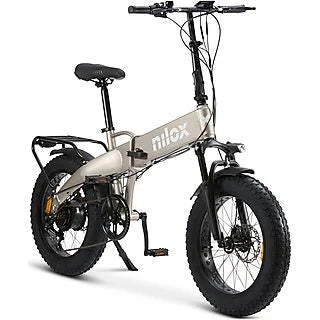 Bicicletta Elettrica Pieghevole NILOX X10 - Grigio 20"