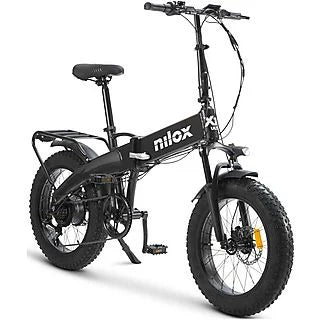 Bicicletta Elettrica Pieghevole NILOX X10 Ultra - Nero 20"