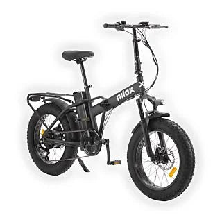 Bicicletta Elettrica Pieghevole NILOX X8 Pro - Nero 20" + Accessori