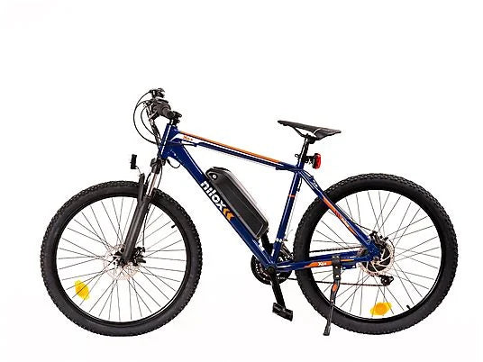 Bicicletta Elettrica NILOX X6 PLUS - Blu/Arancio 27,5"